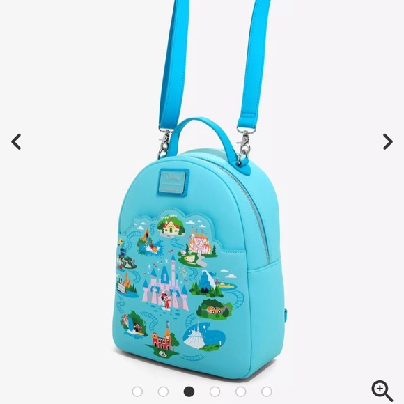 NWT Disneyland 65th Anniversary Loungefly Backpack - Picture 9 of 12